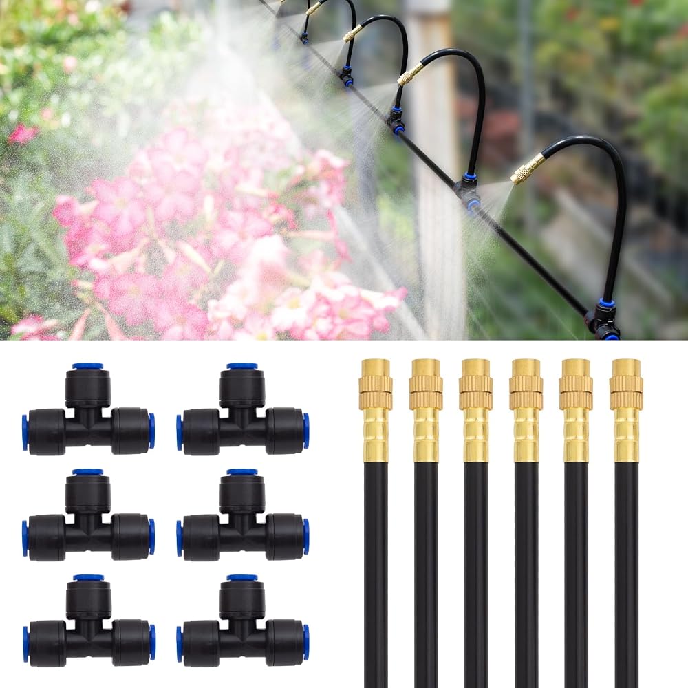 Drip Irrigation System Kit 120FT Garden Watering Misting System