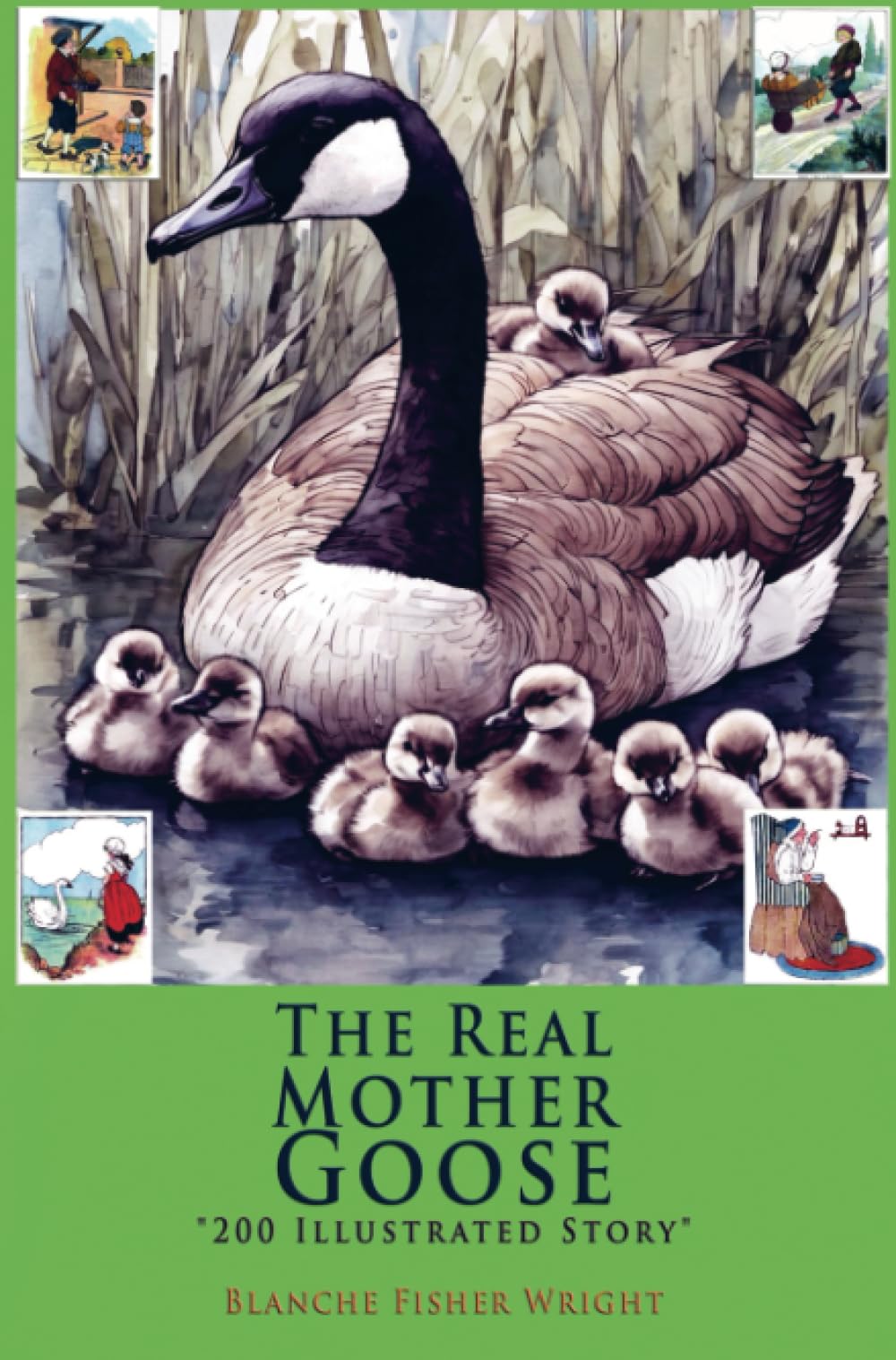 The Real Mother Goose: "200 Illustrated Story"