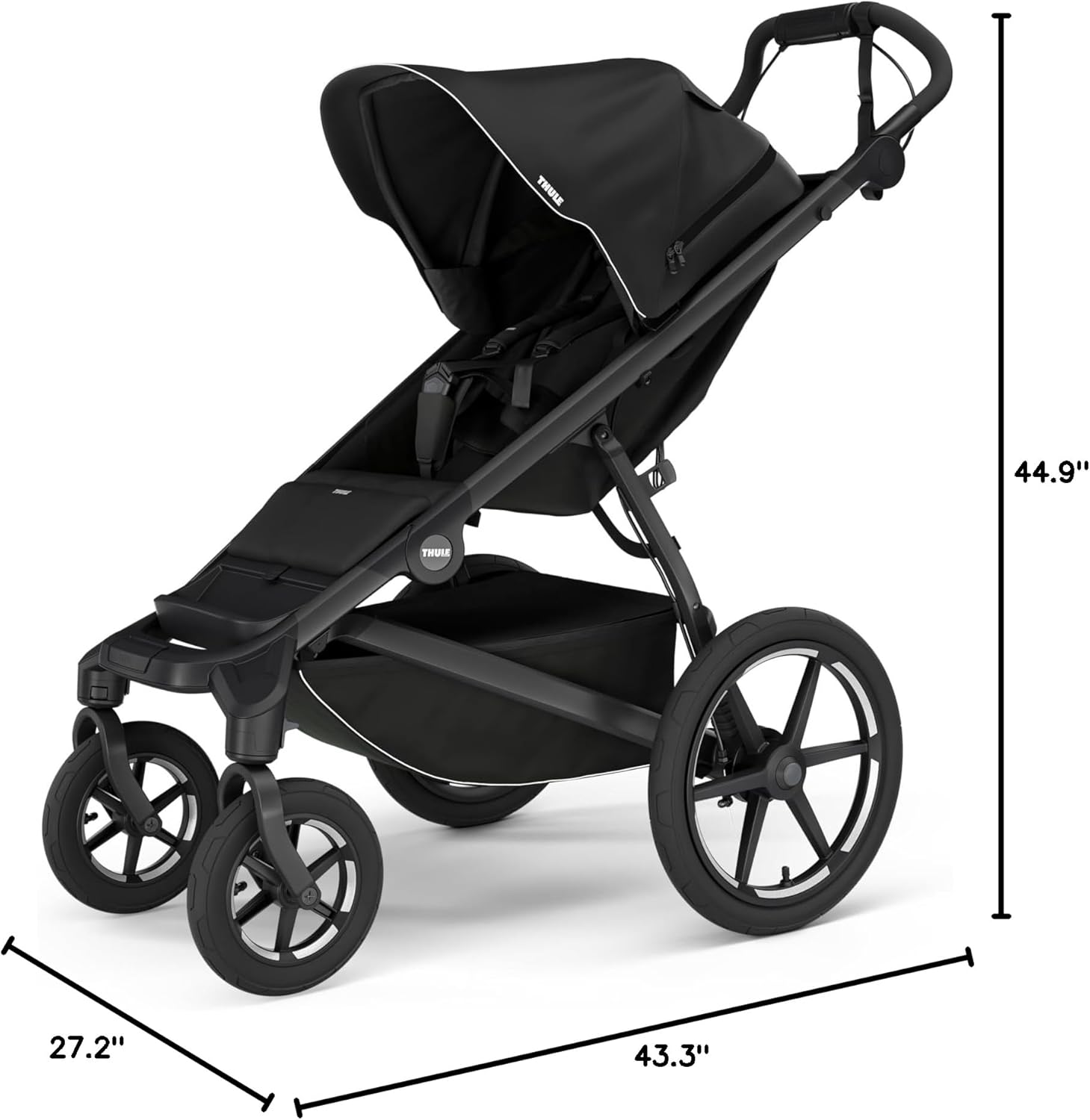 Dimensions of Thule Urban Glide 4-Wheel Stroller