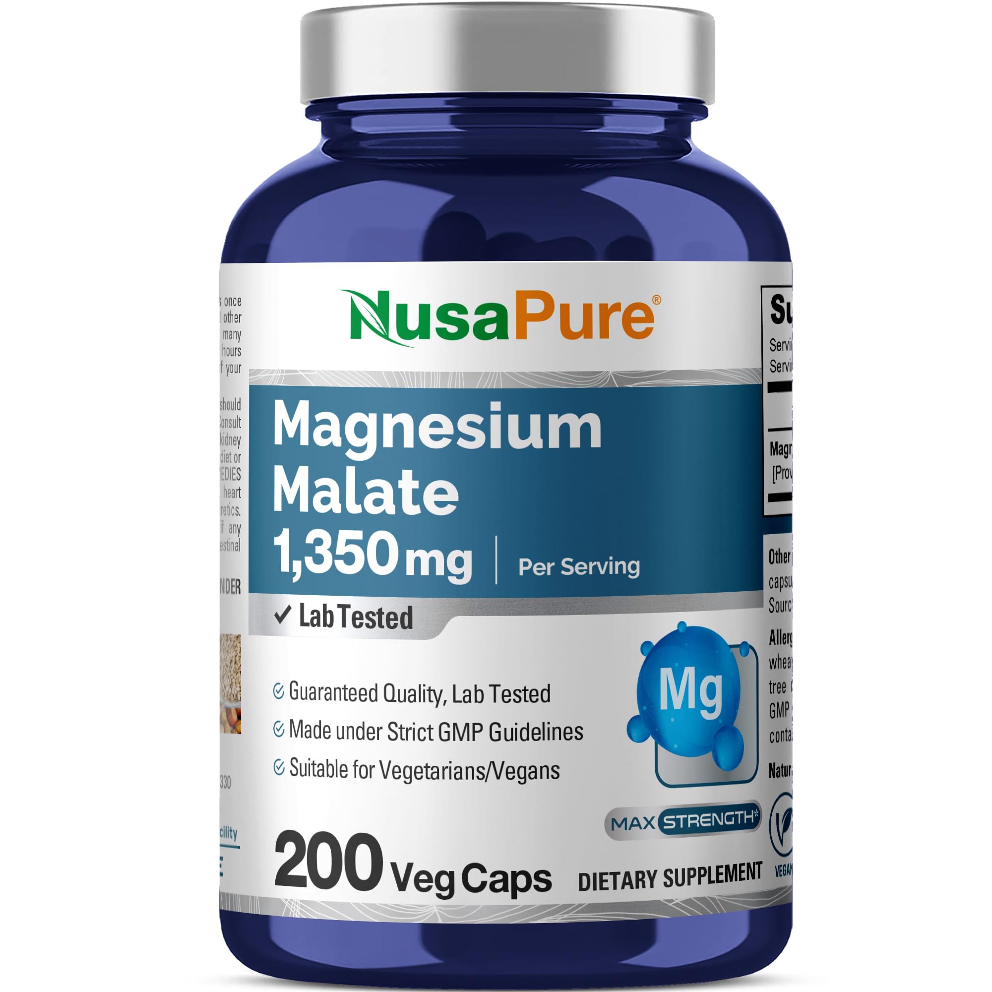NusaPure Magnesium Malate 1350mg