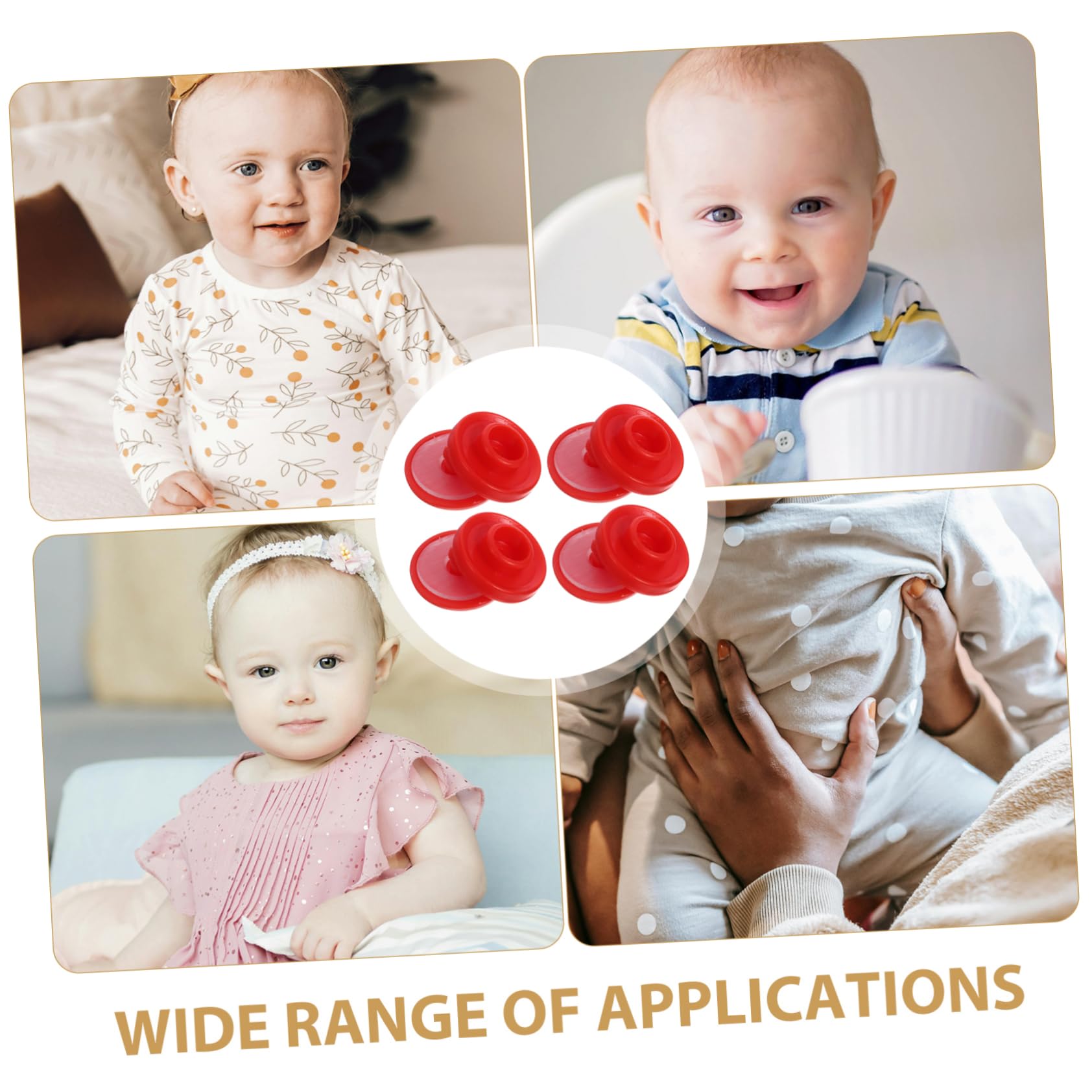 Operitacx 300sätze Druckknöpfe Für Kleidung Einfache Installation Und Langlebige Materialien Für -projekte Und Babybekleidung