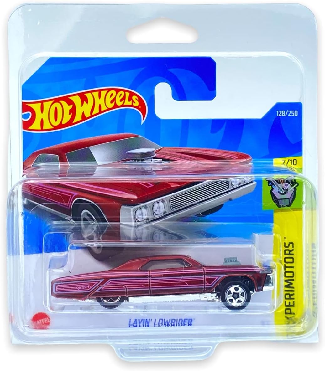 Hot Wheels Layin' Lowrider (Red) 7/10 Experimotors 2022