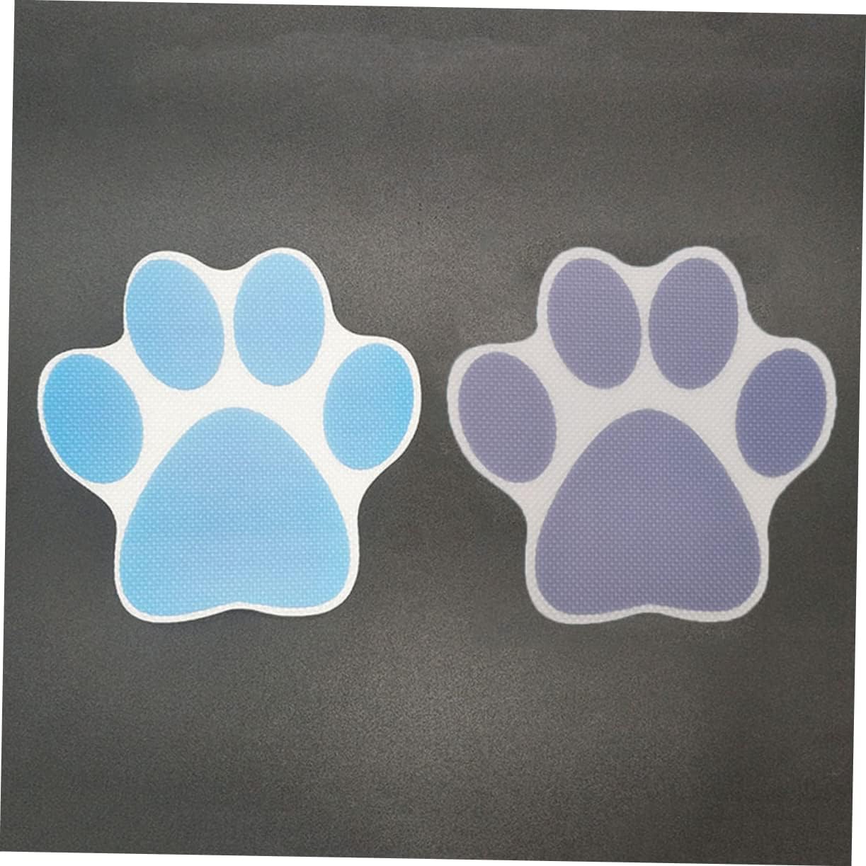 ABOOFAN 20pcs Non Slip Tub Stickers for Bathrooms Bathtub Decals Cartoon Dog Footprints Slip Bathroom Stickers for Home Dorm Grey