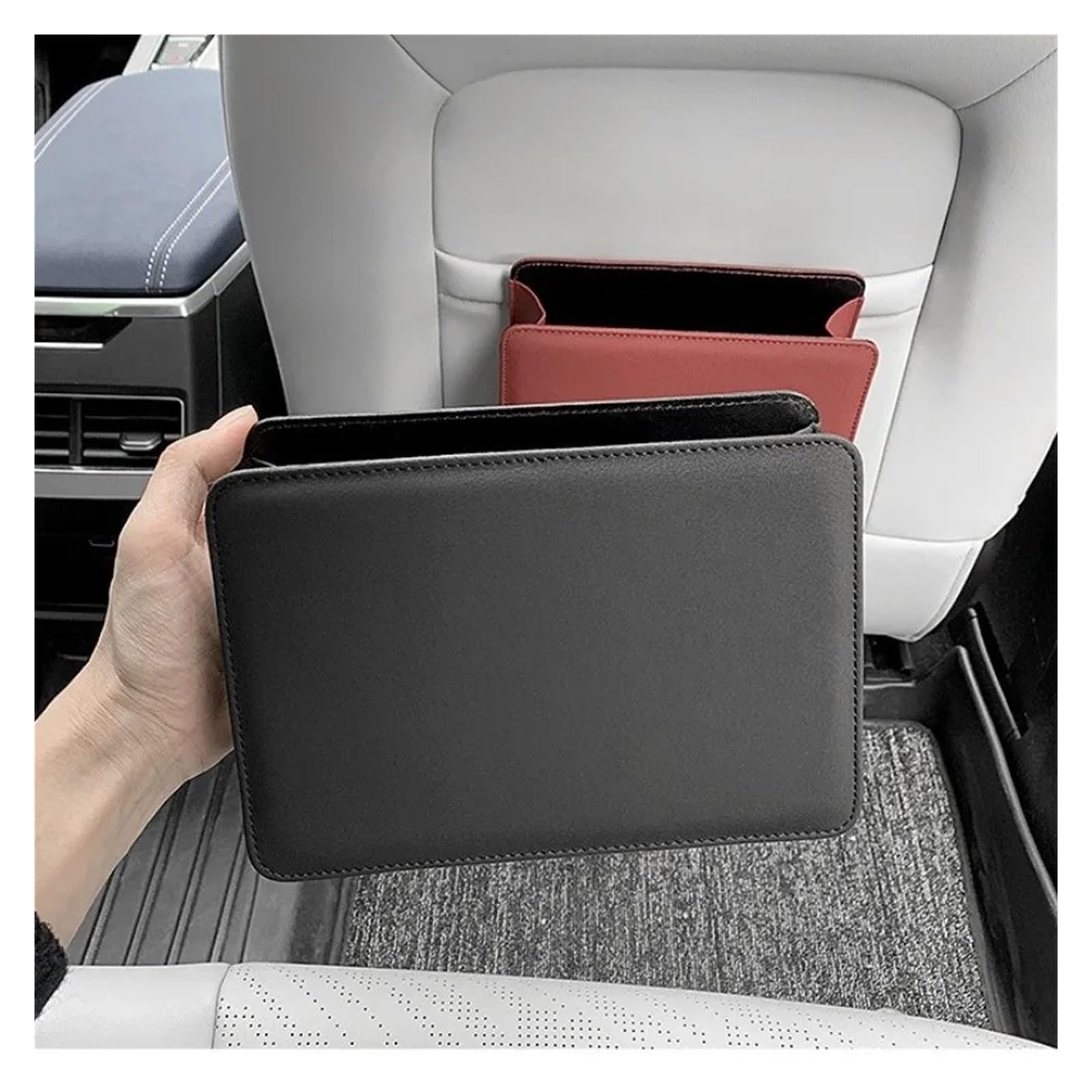 Poubelle De Voiture Poubelle Pliable pour Boîte Rangement Dossier Siège Produits D'intérieur Poubelles Véhicule
