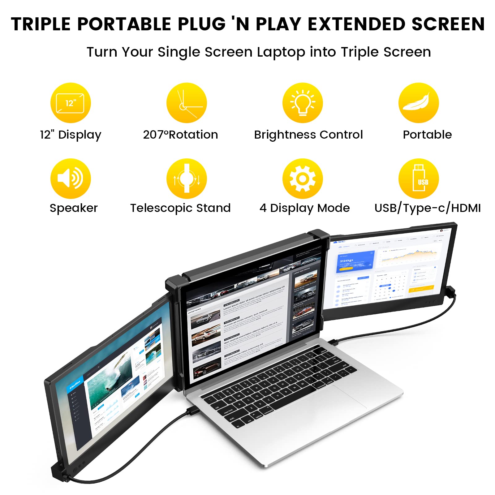 Extensor de monitor triple OF...B09TPBK46B | Encarguelo.com