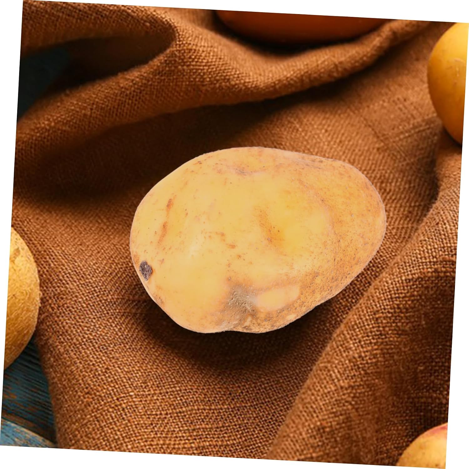 Garneck 16pcs Realistic Artificial Potatoes Decorative Vegetable Models for Decor Lifelike Simulated Potato Props for Indoor and Outdoor Use