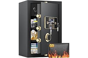 4.0 Cub Extra Large Home Safe Box Fireproof Waterproof