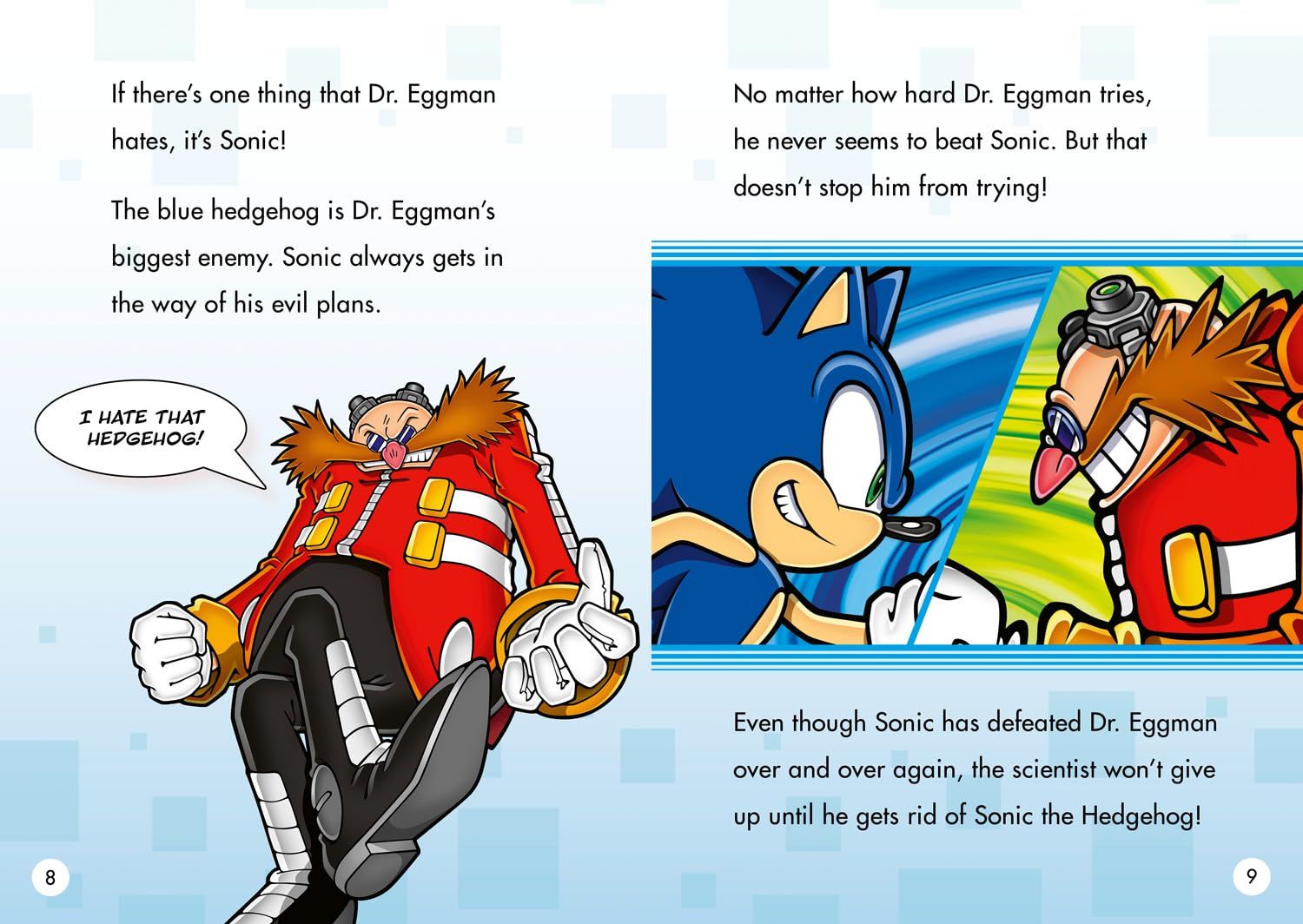 Sonic The Hedgehog Young Readers Level 2: Sonic Vs Dr. Eggman: Step into reading with this official Sonic adventure for young or reluctant readers – New for 2026!