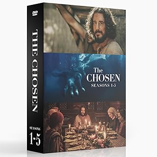 The Chosen: Complete Seasons 1–5 DVD Box Set – 40 Episodes + Bonus Christmas Special “The Shepherd” – Faith-Based Christian TV Series About the Life of Jesus – 2,323 Minutes of Inspirational Viewing