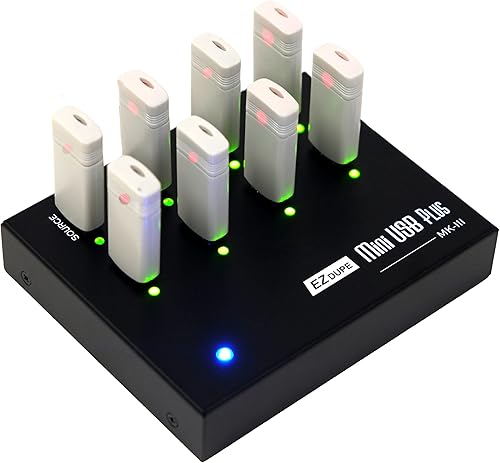 Miniatura 8 de EZ DUPE Duplicador USB 1 a 9 - USB independiente 2.03.03.1 Flash Media Thumb DriveUSB Hard Drive Compact Cloner Copiadora y borrador