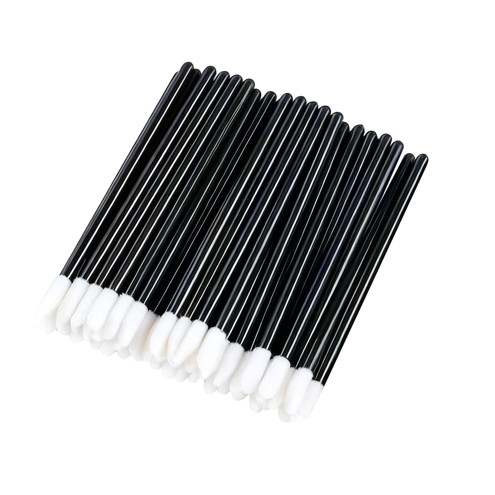 Brochas Para Labios Desechables, 100PCS Pinceles de Labios Higiénicos, Aplicadores de Maquillaje de Uso Único