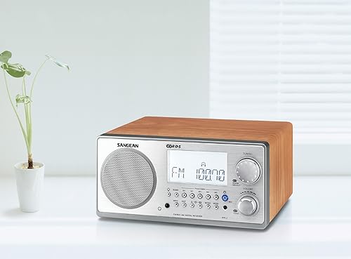 Miniatura 13 de Radio digital de mesa AM/FM Sangean WR-2 talla única Negro Acabado de piano negro