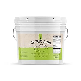 PURE ORIGINAL INGREDIENTS Citric Acid (1 Gallon) Pure & Undiluted, All Purpose Cleaner, Enhancer