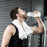 Vista 3 de Bola agitadora de proteínas, bola agitadora de acero inoxidable de 1.85 pulgadas para mezcladores de proteínas, se adapta a botellas de bebida