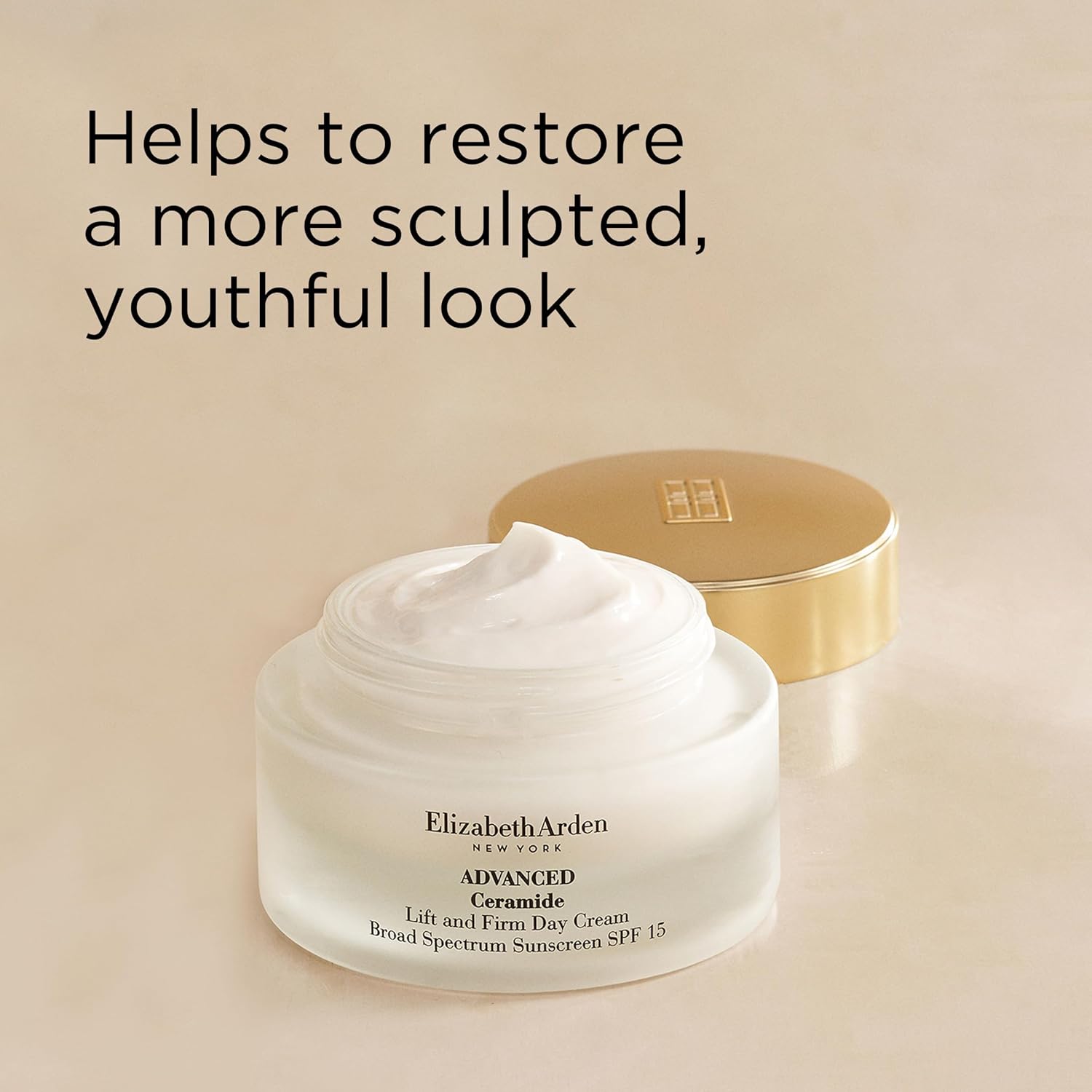 Elizabeth Arden Advanced Ceramide Lift and Firm Face Cream, Hydrating Moisturizer for Day or Night, Infused with Peptides, 1.7 fl oz - Image 5