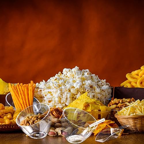 Miniatura 7 de Hoolerry Kit de cuencos para servir, 24 piezas de plástico acrílico (25 onzas), transparente, moldeo por inyección, reuniones sociales y