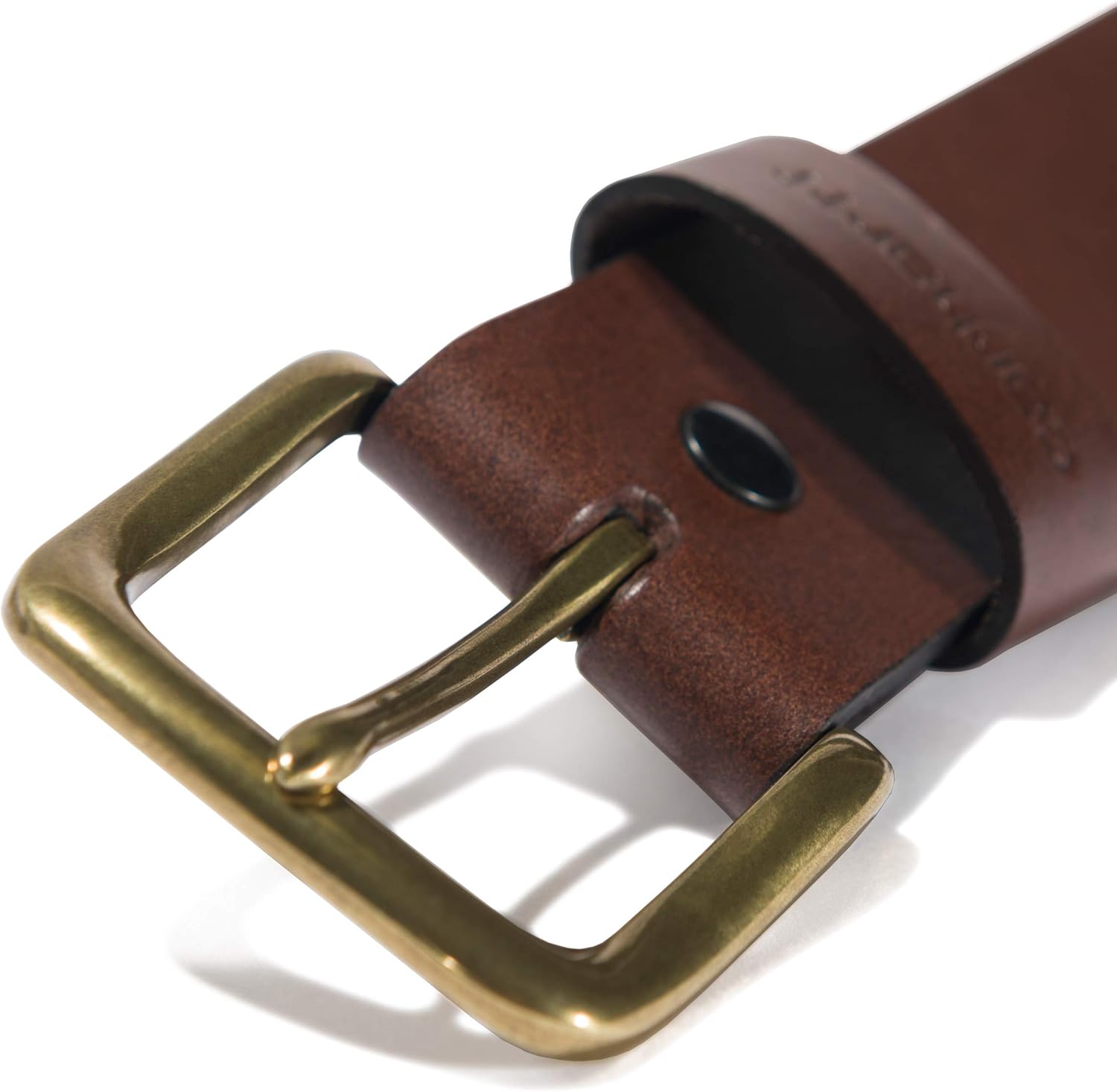 Carhartt Men's Casual Bridle Leather Belts, Available in Multiple Styles, Colors & Sizes - Image 4