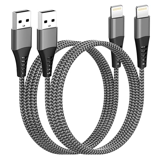 iPhone Charger Cable 1M 2Pack[Apple MFi Certified], USB to Lightning