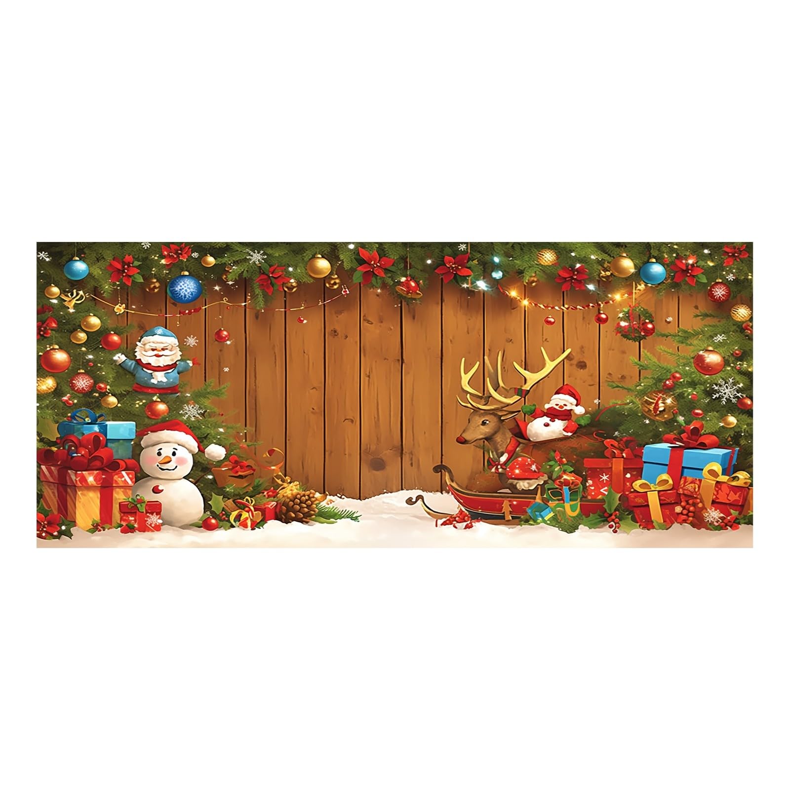 Decoración de graduación para puerta de garaje alegre, llamativo letrero de feliz para reuniones familiares 145