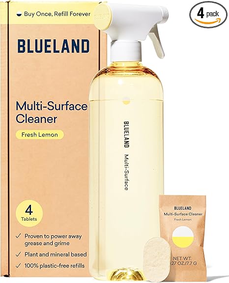 Reusable Refillable Spray Bottles + Concentrates for DIY cleaners – essential in budget cleaning hacks