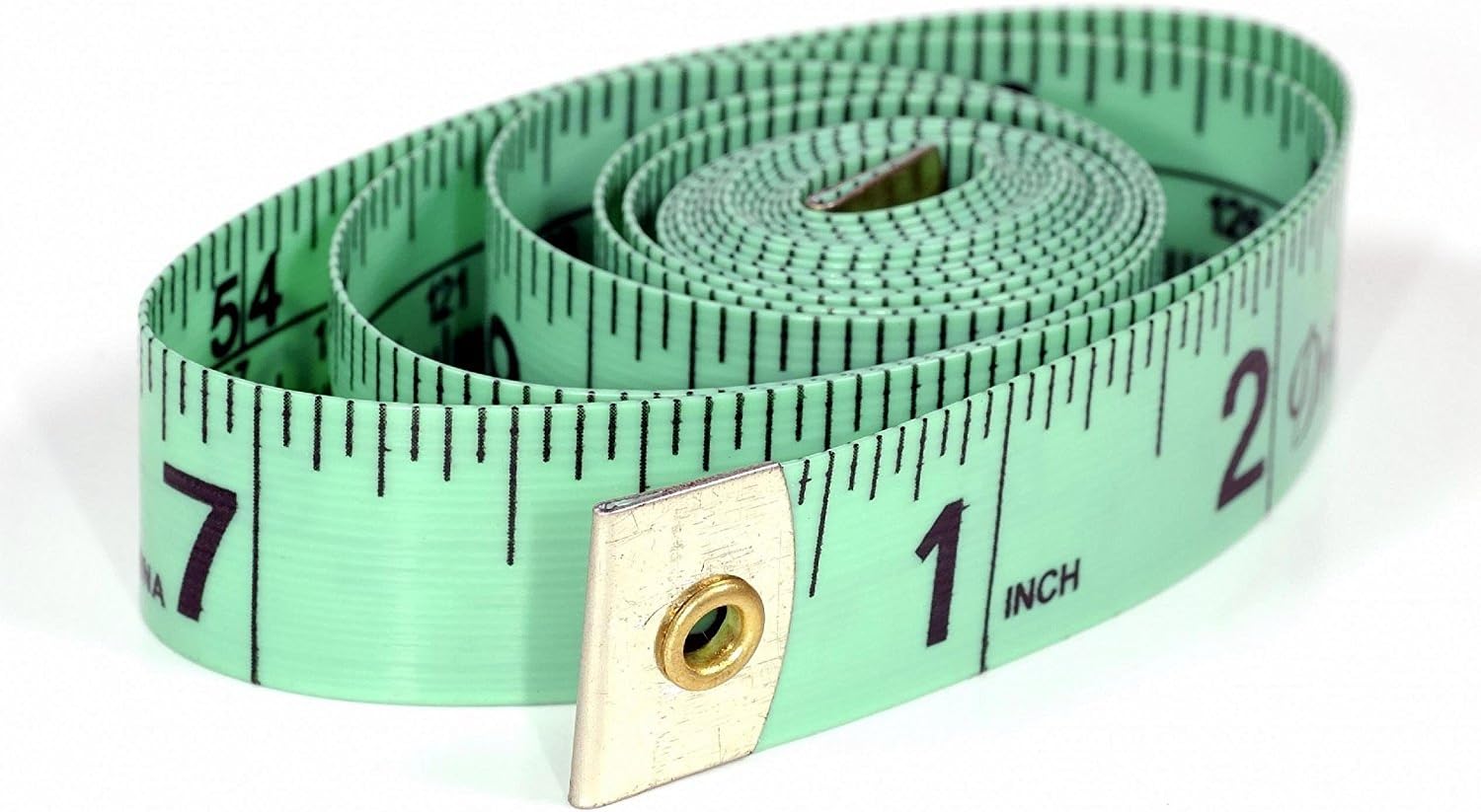 Tailor's Tape Measure - 150 cm / 60" - Green