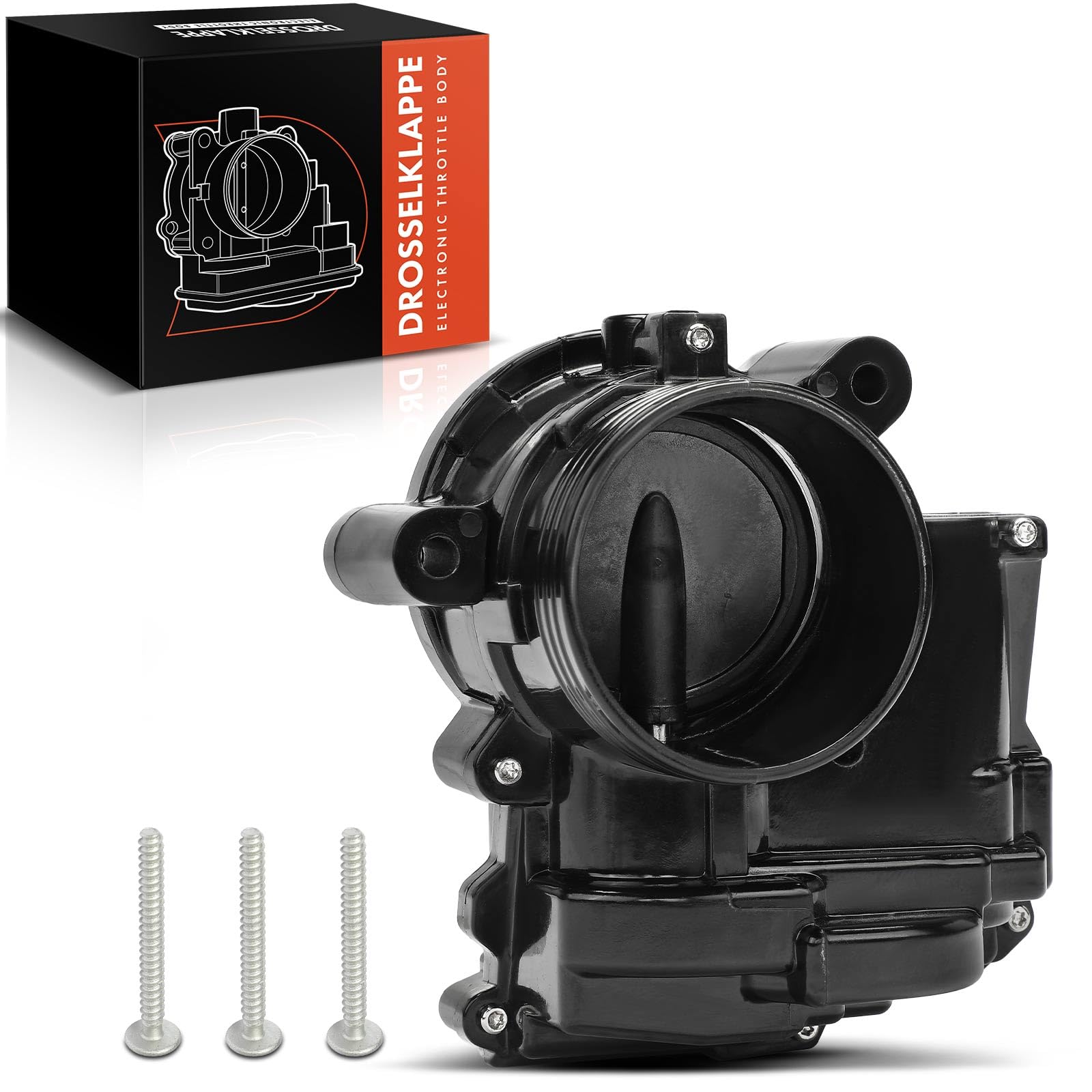 Frankberg Drosselklappe Drosselklappenstutzen Mit Dichtung Kompatibel mit M.i.n.i R56 Cooper One 1.4L-1.6L 2006-2013 C3 II SC 1.6 VTi 120 1.6L 2009-2016 Replace# 13547576697