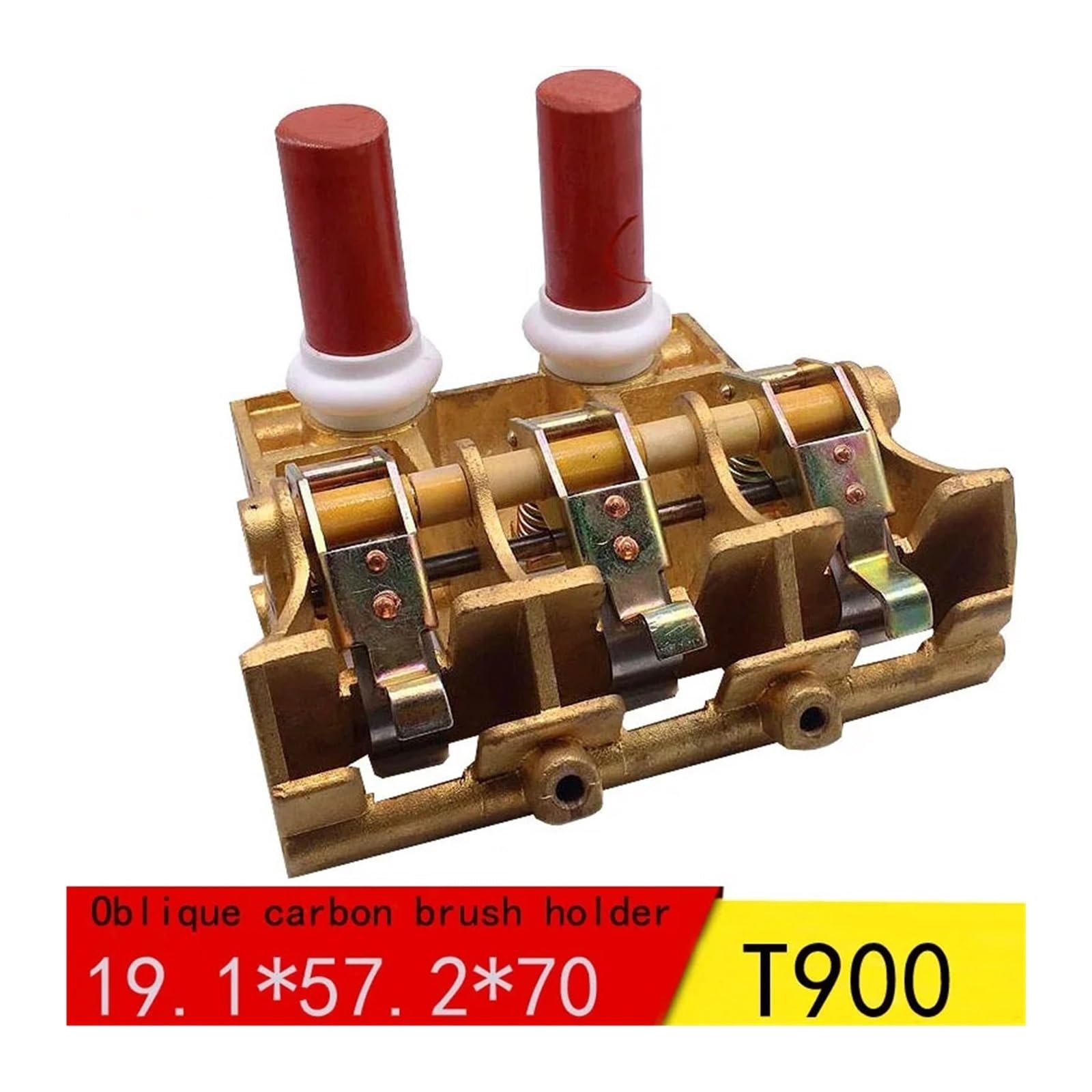 T900 szczotka węglowa do pól olejowych, szczotka węglowa, uchwyt szczotki węglowej (19,1 x 57,2 x 70 skośny)