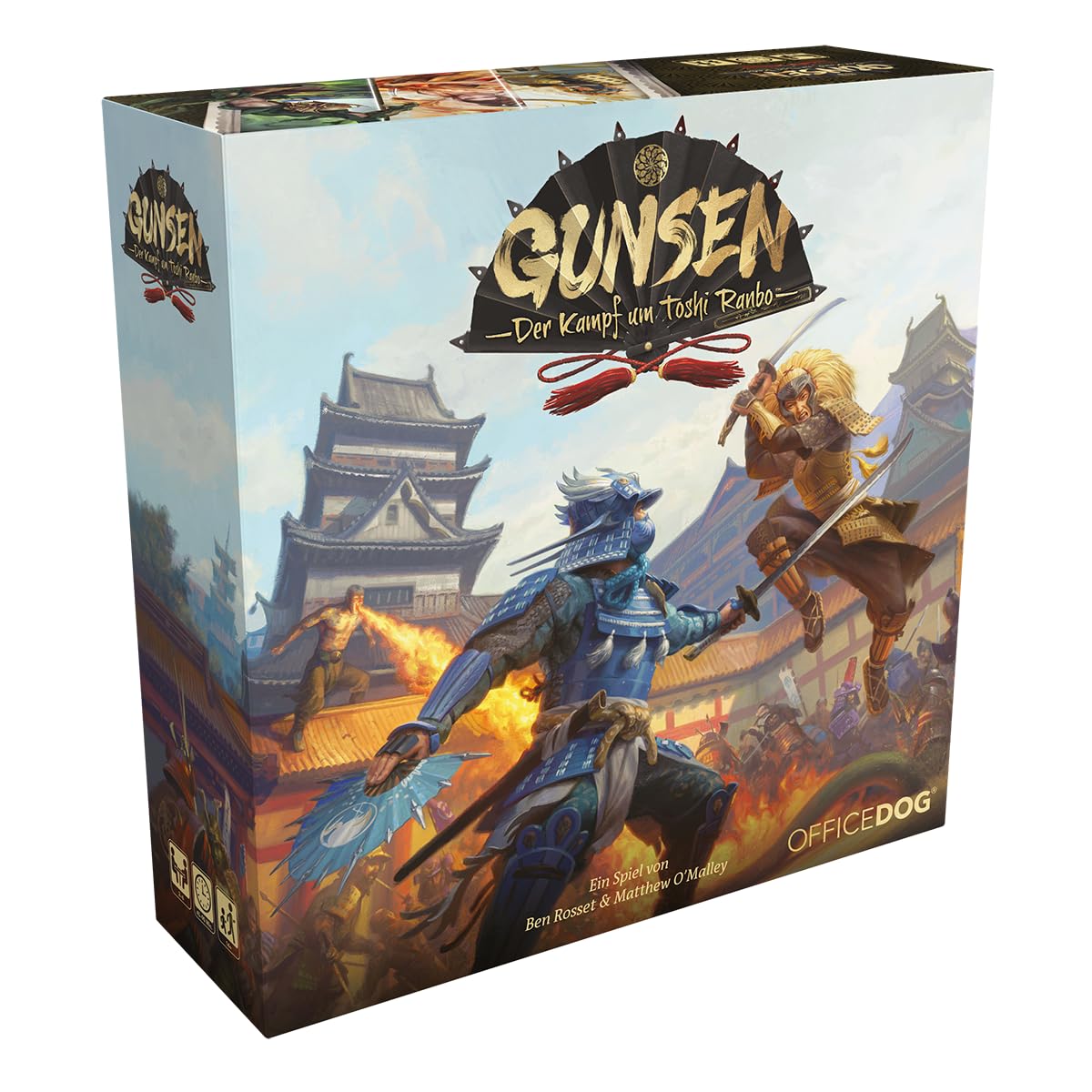Asmodee Gunsen Der Kampf um Toshi Ranbo, Strategisches Kennerspiel