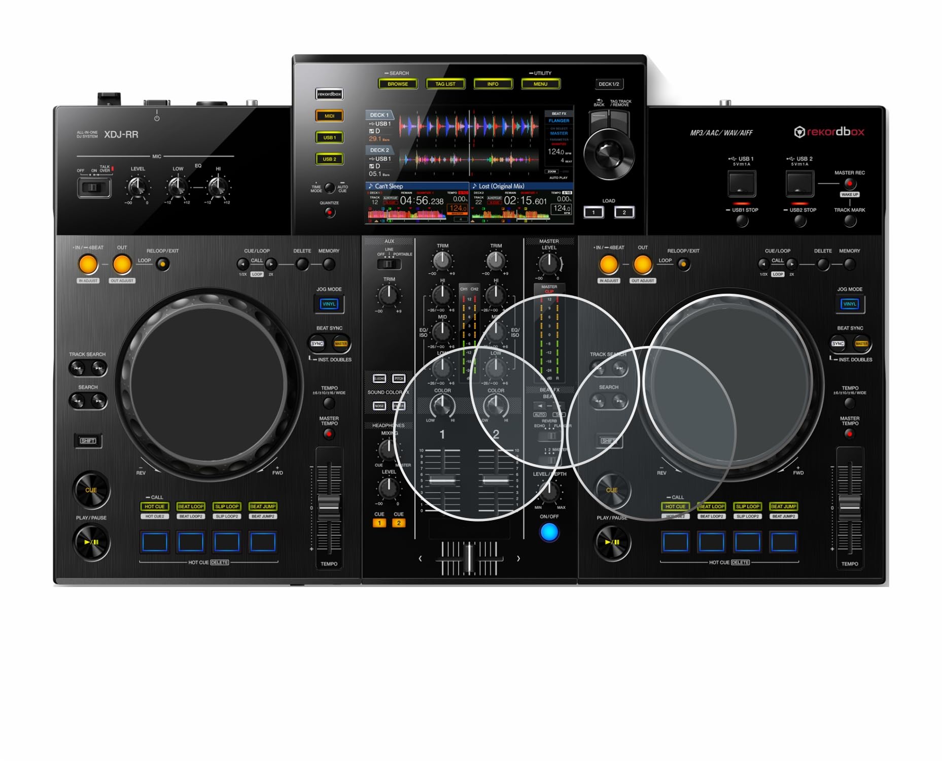 brotect Screen Protector Anti-Glare compatible with Pioneer XDJ -RR (Jog) (2 Pack) Screen Protector Matte, Anti-Fingerprint Protection Film