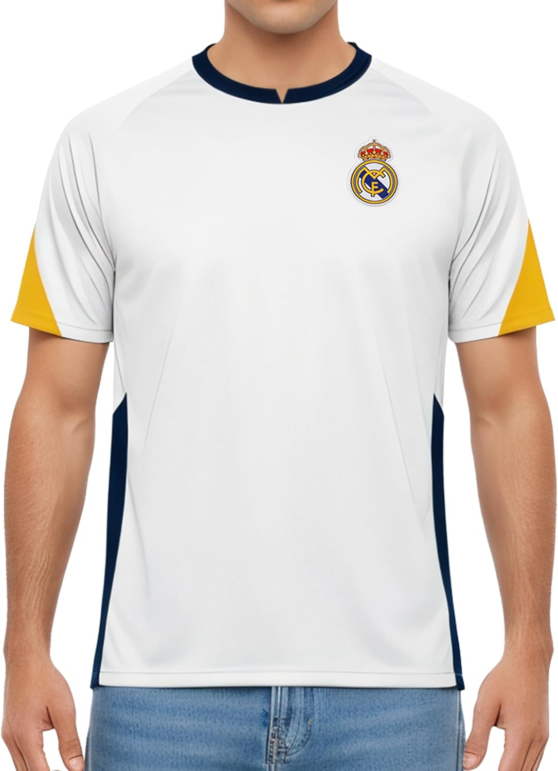 Icon Sports Officially Licensed Real Madrid CF Game Day Shirt - Unisex Adult