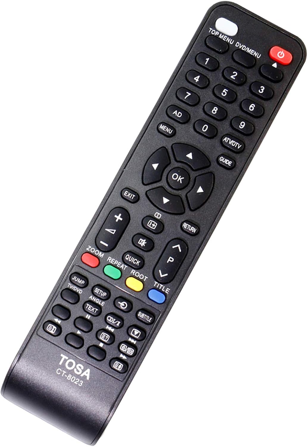 VINABTY CT-8023 Replacement Remote Fit for Toshiba TV 26DL933B 26DL934B 19DL834B 26DL833B 19DL833B 22DL833B 23DL934B 23DL933B 23DL933G 23DL934G 32DL933G 19DL933G 19DL934G 19DL933G 19DL934G 32DL934B - Image 3