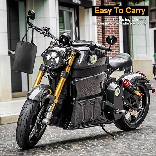 Miniatura 7 de Rich Choices XXXL - Funda impermeable para motocicleta de 116 pulgadas, para Harley Davidson Street Glide Touring Road King Electra Glide Classic