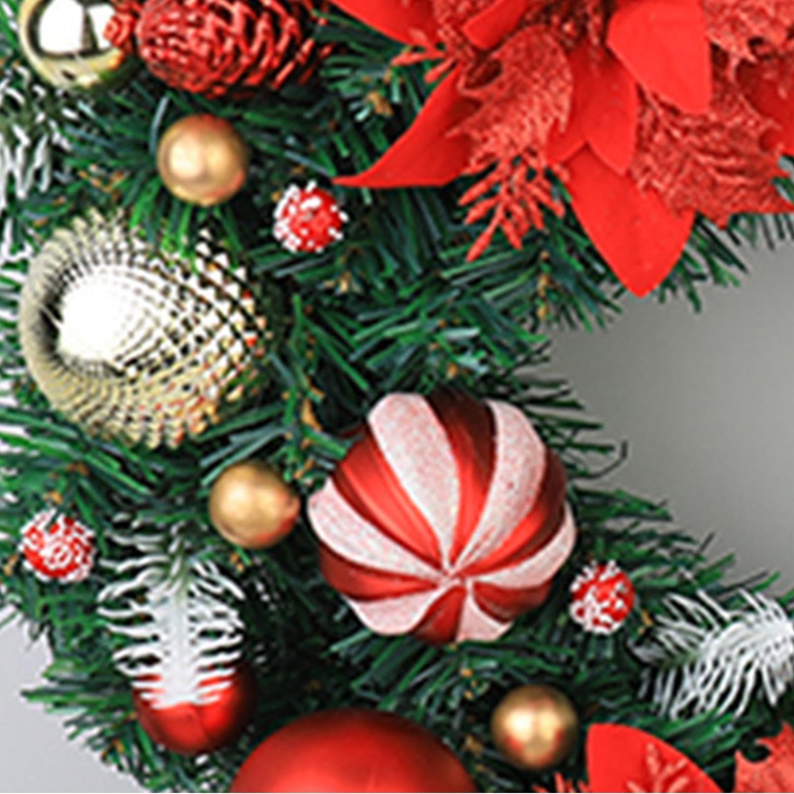 Weihnachtskranz Für Innenbereich Kugelblumen 41 Zentimeter Kranzdekoration