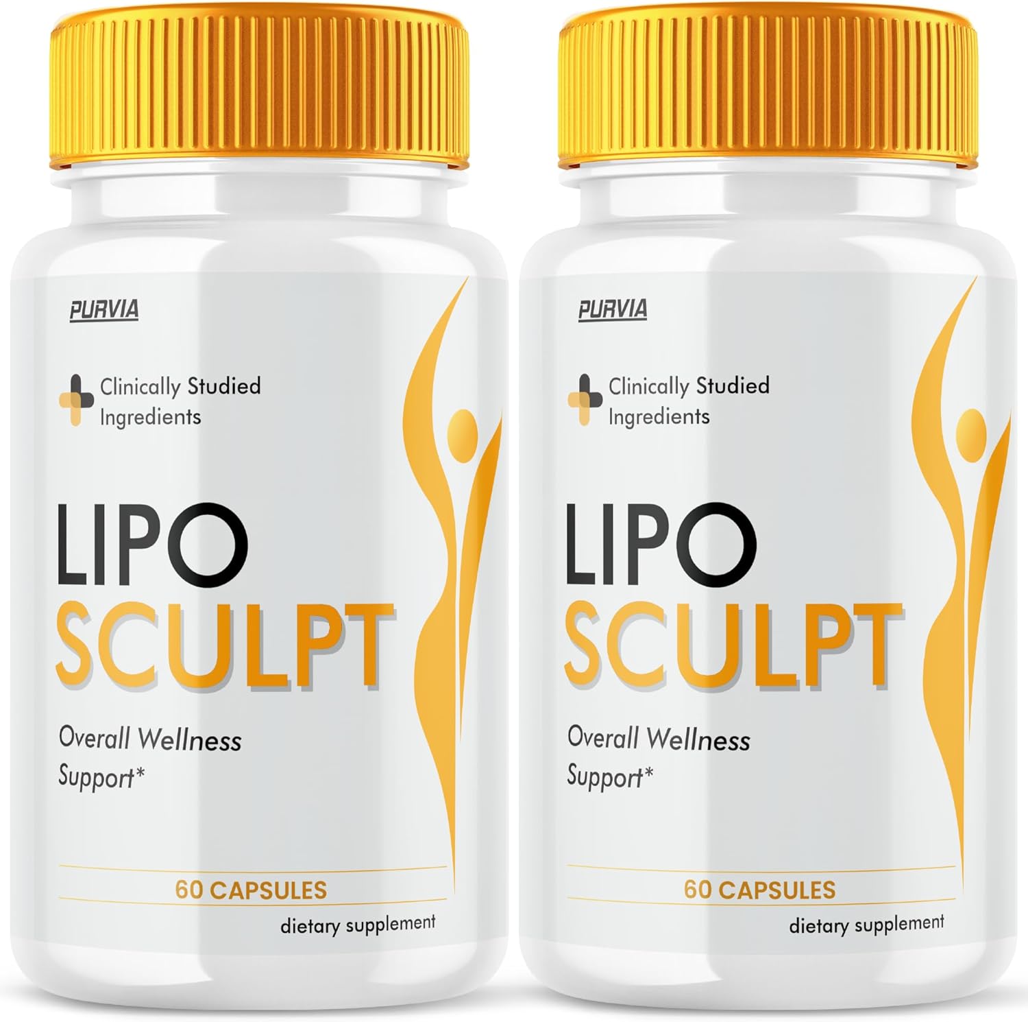 (2 Pack) Lipo Sculpt Capsules, LipoSculpt Pills Advanced Loss Support Supplements Capsulas, Premium Health Wellness Formula, Natural Ingredients for Healthy Digestion Maximum Energy Pastillas (120 ct)