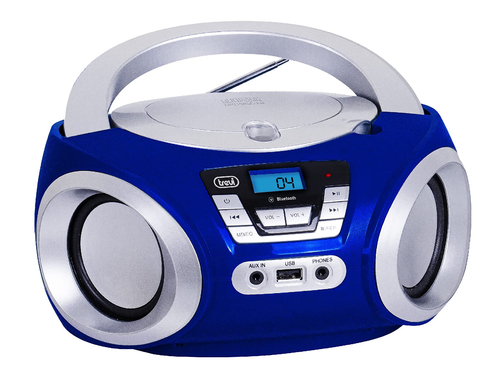 Radio Portátil Bluetooth Trevi CMP 544 BT Azul
