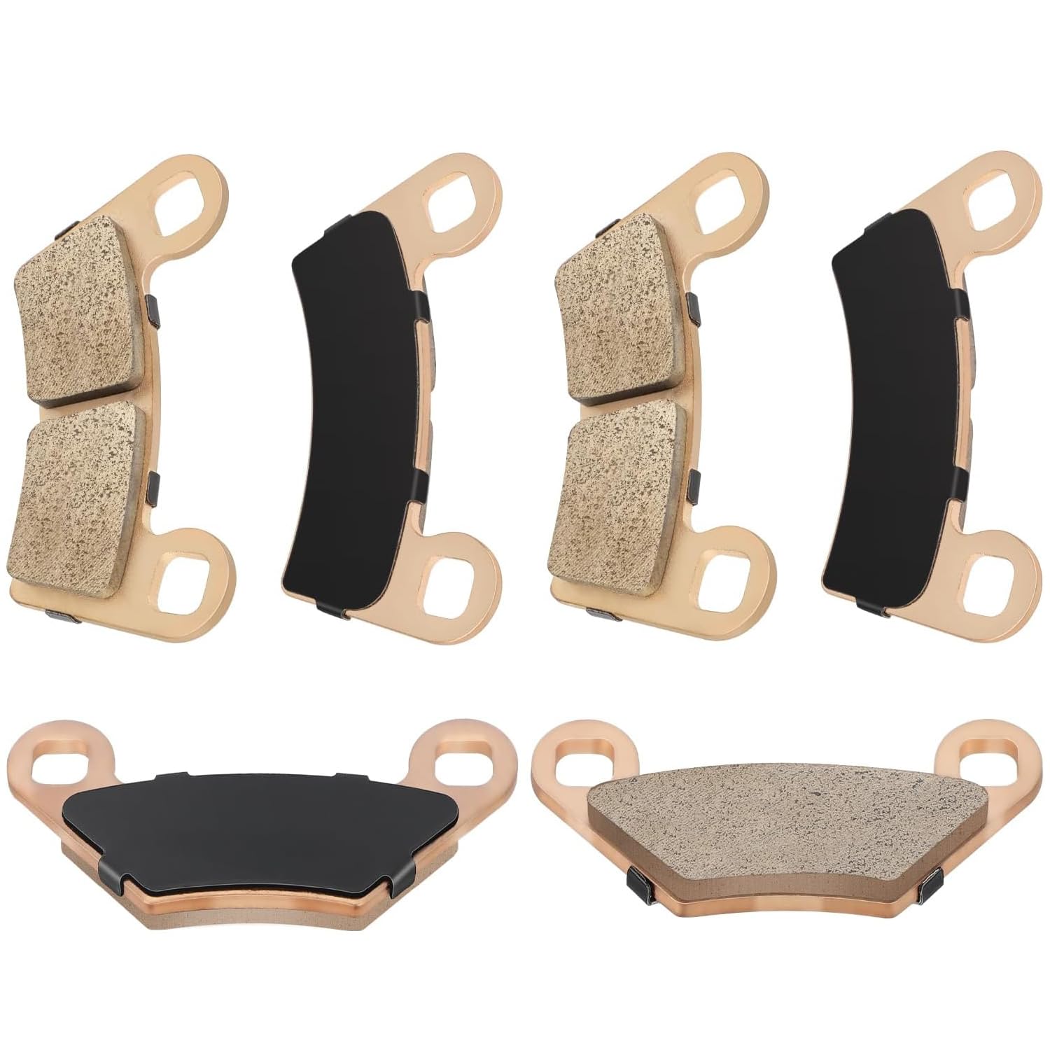 Anteriore e Posteriore Pastiglie Freno Sintered per Polaris Outlaw 450 525 2007-2011