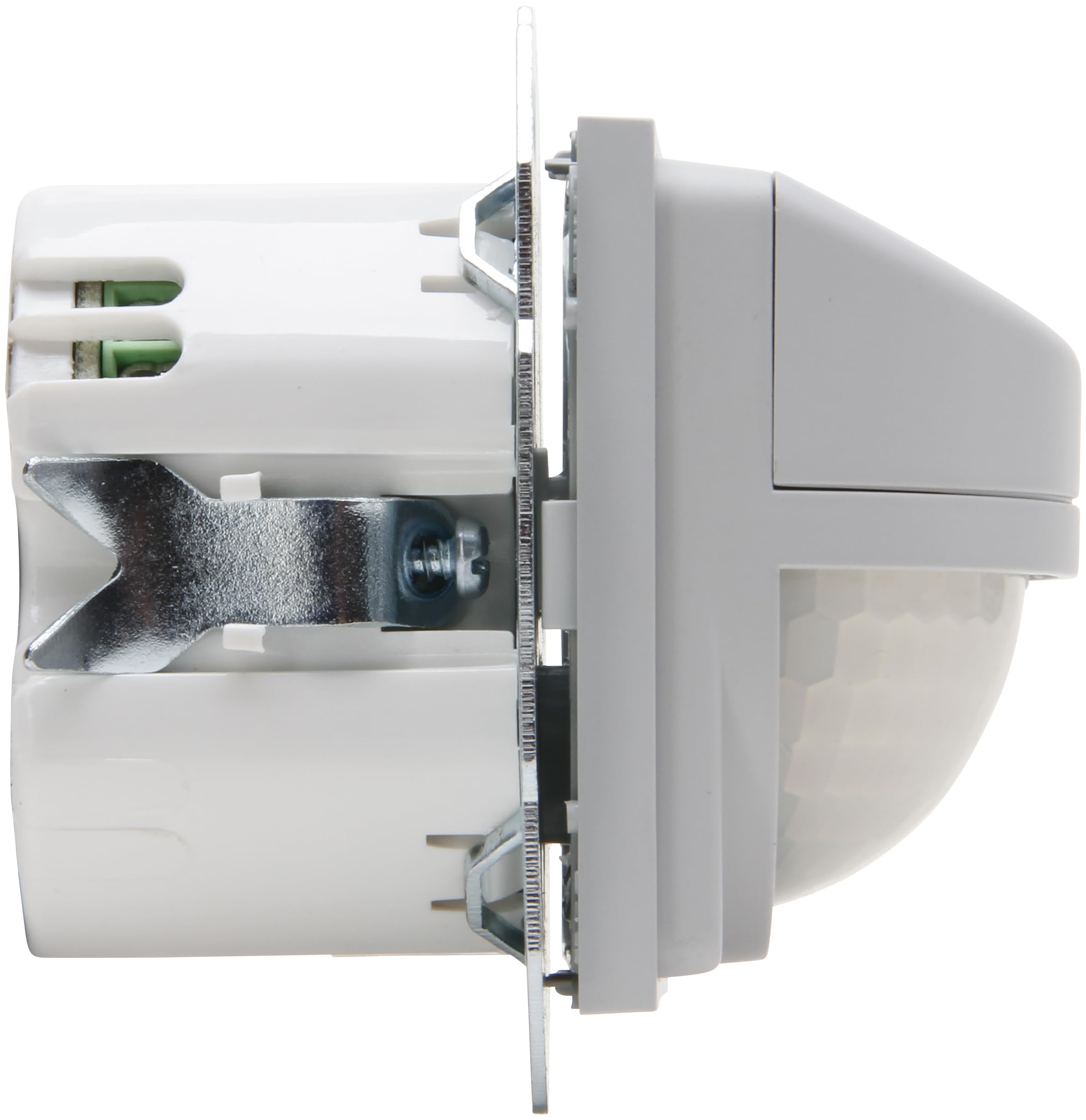 HK 07 - INFRAcontrolR 180°, Infrarot-Bewegungsmelder, 50x50 mm, Farbe: grau matt