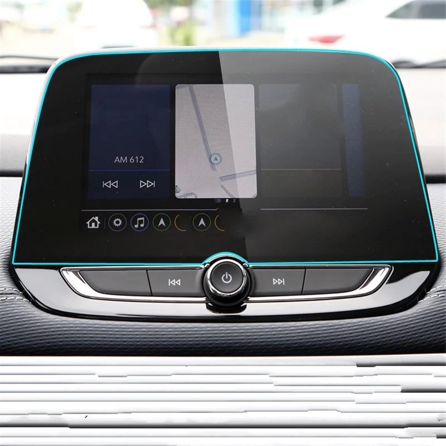 GARMIN Forerunner 265 用 保護フィルム | 上級者向け曲面対応高光沢タイプ | 【保護フィルムの老舗】株式会社ミヤビックス 計器盤保護フィルム Compatible With Chevrolet For Onix Mylink For Novo For O