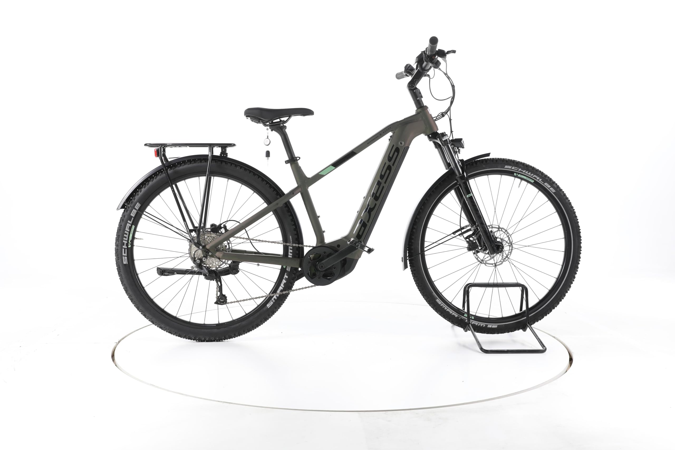 Axess E Bike Scree 29 Trekking E-Bike Herren 29 Zoll Elektrofahrrad, 85 Nm 625 Wh, 9 Gänge, Hydraulische Scheibenbremse 165-180 cm grau (Generalüberholt)
