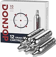 Vista 8 de Cartuchos de CO2 12G sin rosca, cartuchos de CO2 pistola BB, pistola BB de CO2, pistola de CO2 Airsoft y marcadores de paintball C02, ajuste cómodo