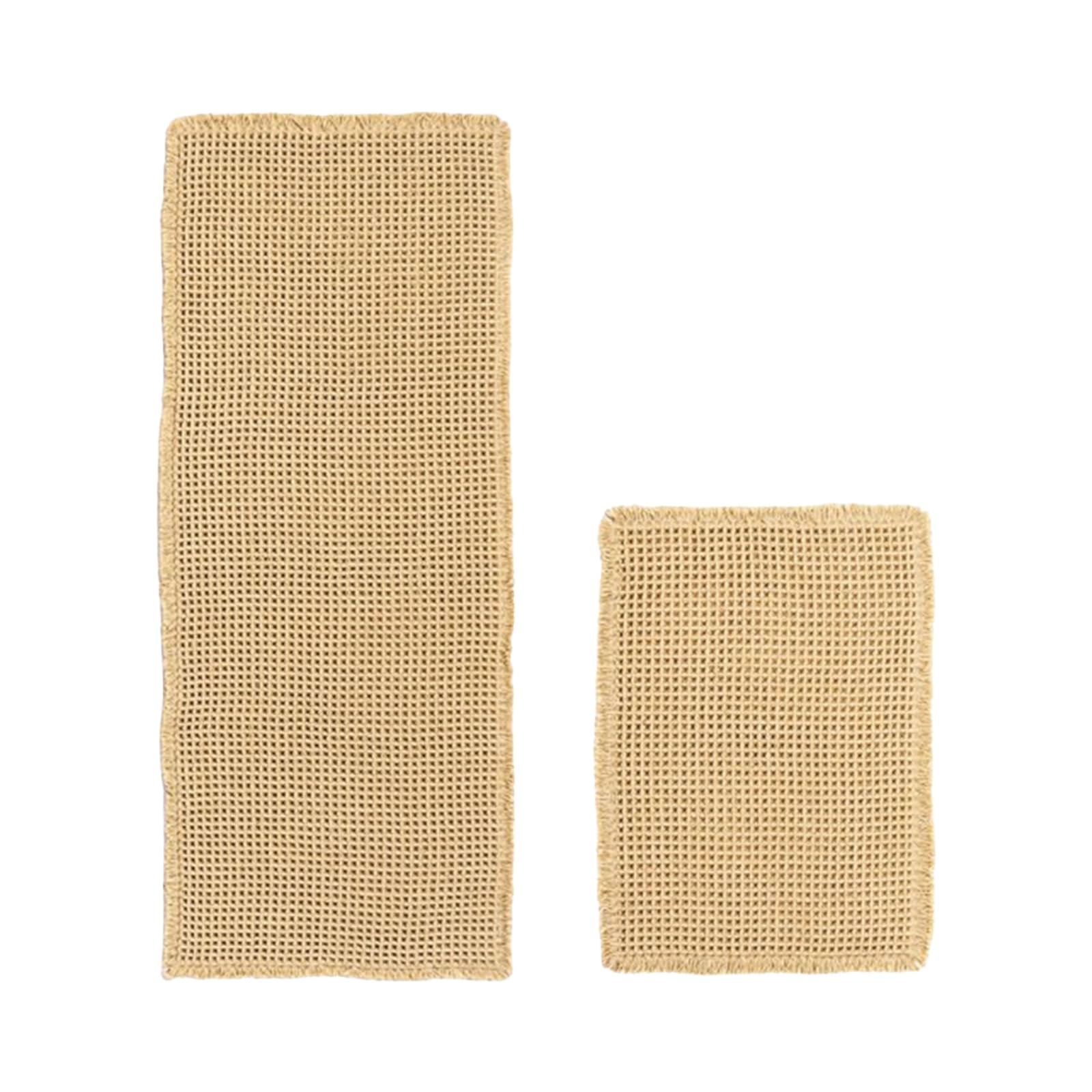 DOJASOHILMI Large Bath Mat set, Non-Slip Bathroom Rug Set 2 Pieces, 50 * 121CM+43 * 61CM Boho Bathroom Mat, Washable Shower Mat For Living Room, Bathroom Accessories Decor