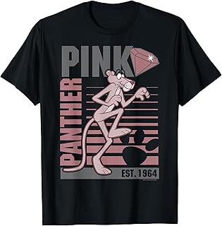 Retrato de pantera rosa atenuada con forro Camiseta