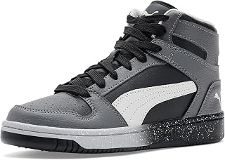 PUMA Unisex-Child Rebound Layup Mid Shoes | Casual Shoes