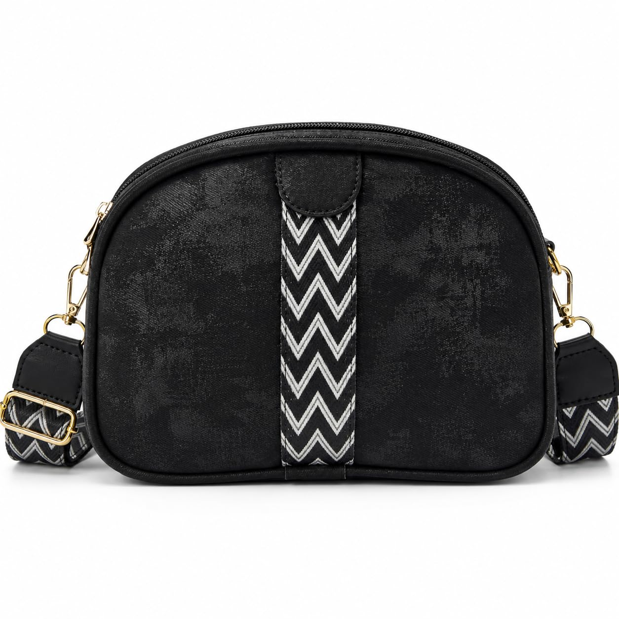 Women’s PU Leather Crossbody Sling Bag – Stylish Shoulder Purse with Adjustable Strap | Premium Zipper Closure & High Quality Finish for Travel, Party & Daily Use (25 x 14 x 7 cm)-image-28