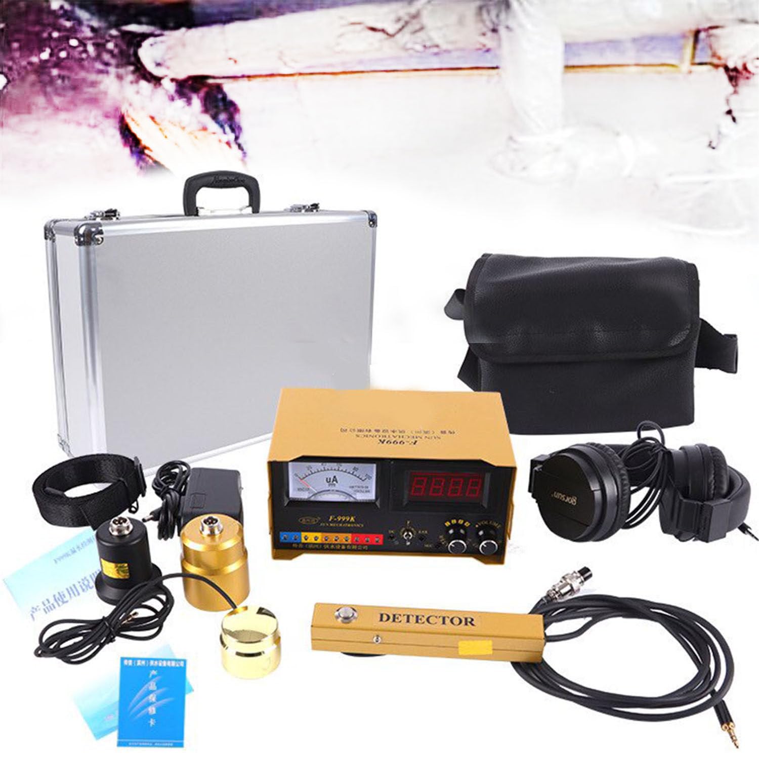 Xuefulxion Multicolor Commercial Underground Leak Finder Adjustable Sensitivity