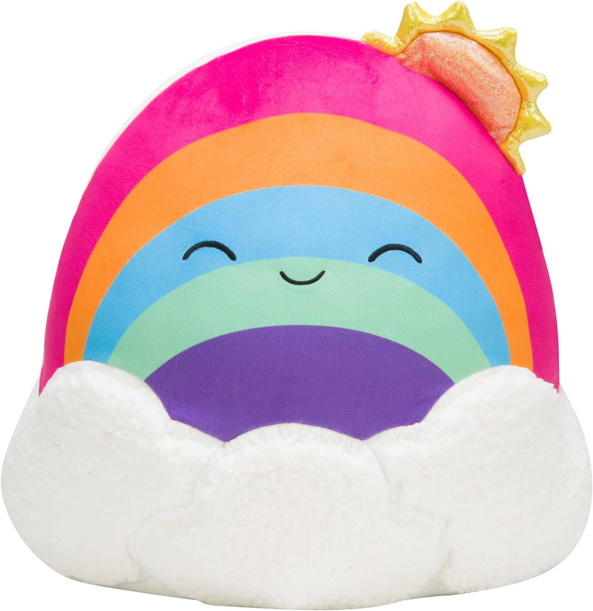 14-Inch Sunshine Rainbow with Clouds - Large Ultrasoft Official Kelly Toy Plush