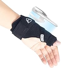 Thumb Wrist Support Brace, Fits Both Left or Right Hands, CMC Thumb Spica Splint for Trigger Thumb, Arthritis Pain, De Quervains Tenosynovitis, Sprain, (M/L)
