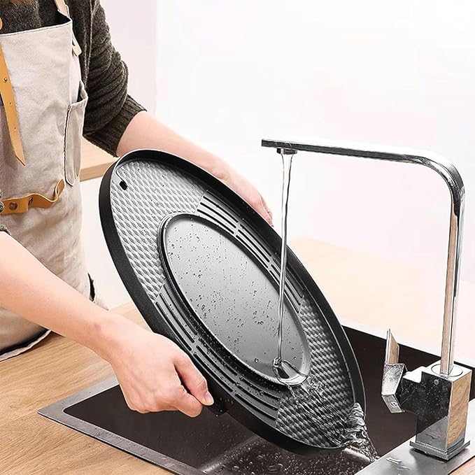 Olla Eléctrica con Parrilla 2 en 1, Control de Temperatura Independiente miniatura 2