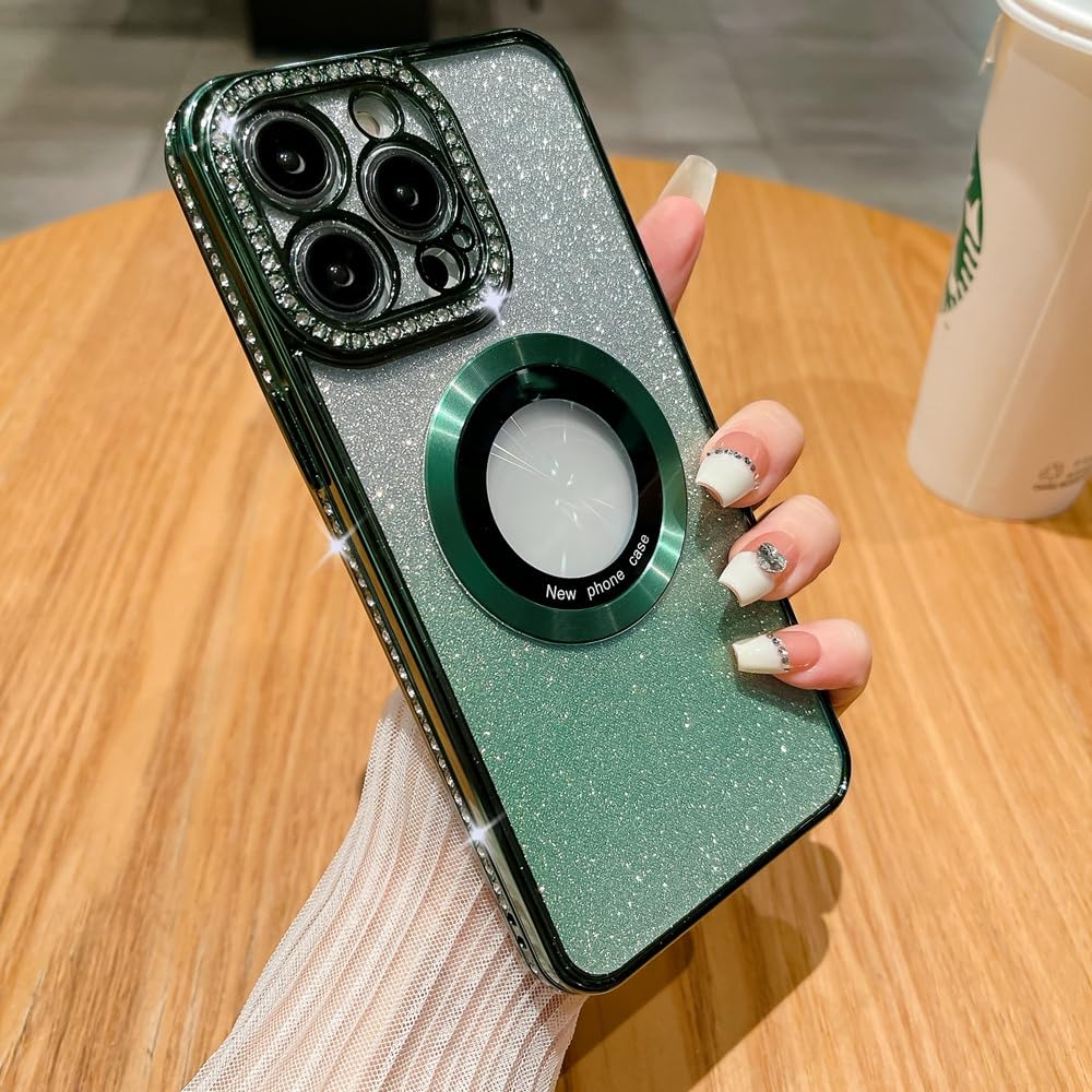 Coque en diamant pour iPhone 14 Pro Max et 11 paillettes - 7