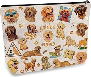 DOOX Bolsas de maquillaje para gatos con forr...